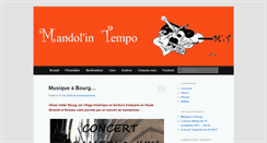 Desktop Screenshot of mandolin-tempo-bordeaux.fr