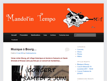 Tablet Screenshot of mandolin-tempo-bordeaux.fr